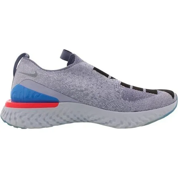 Nike Epic Phantom React Flyknit GS Indigo Fog Kid's Sneakers Size 6Y NO BOX - Picture 4 of 5